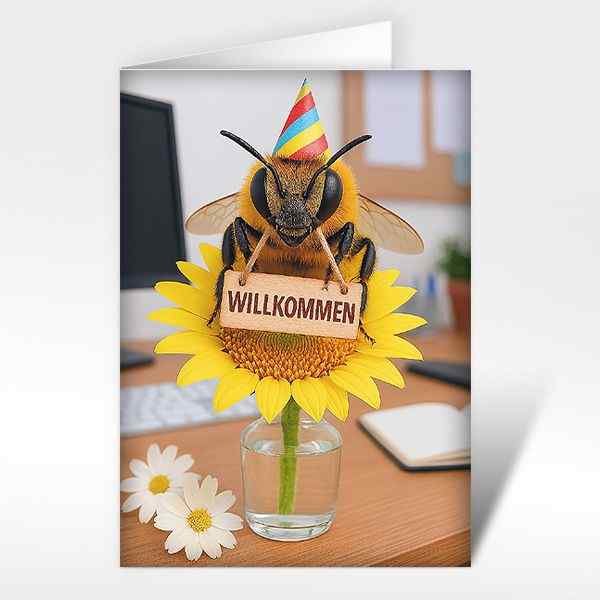 Willkommenskarte 
