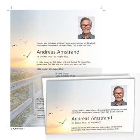 Trauerkarten-Schnitmarken