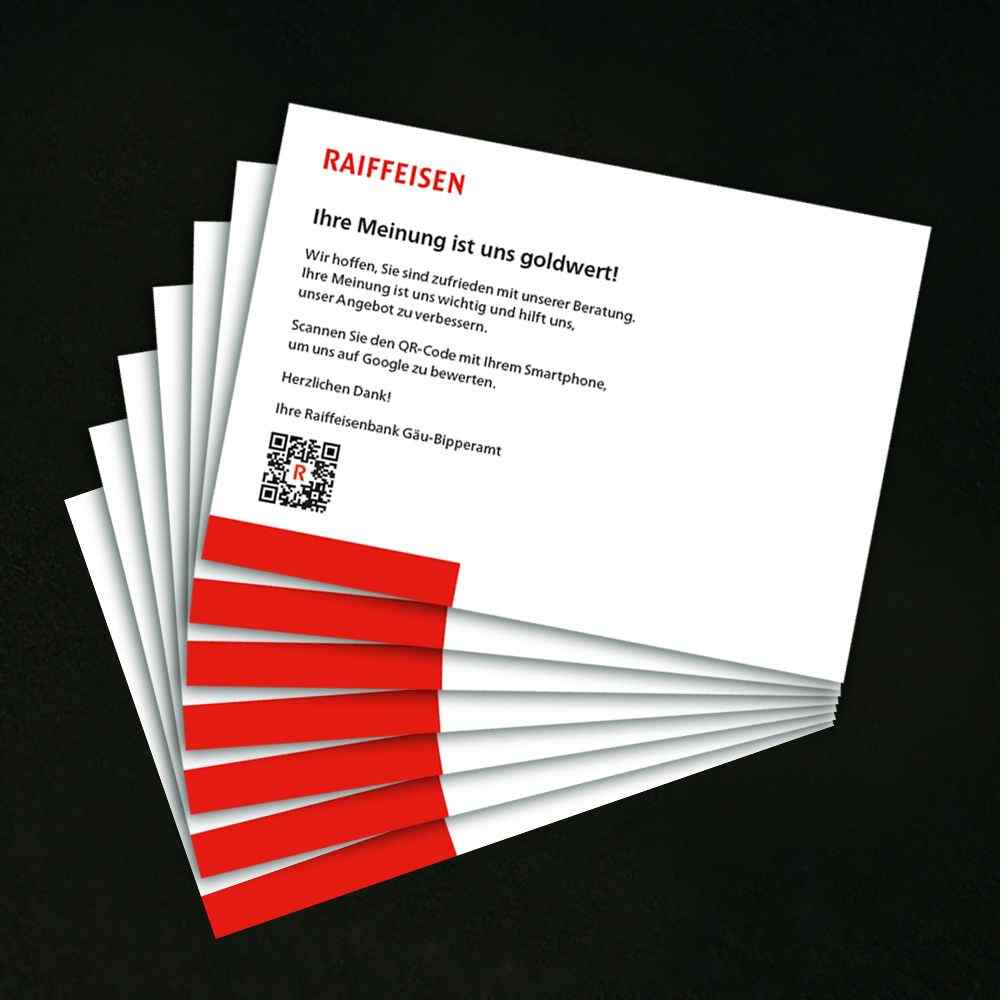 Flyer Raiffeisen