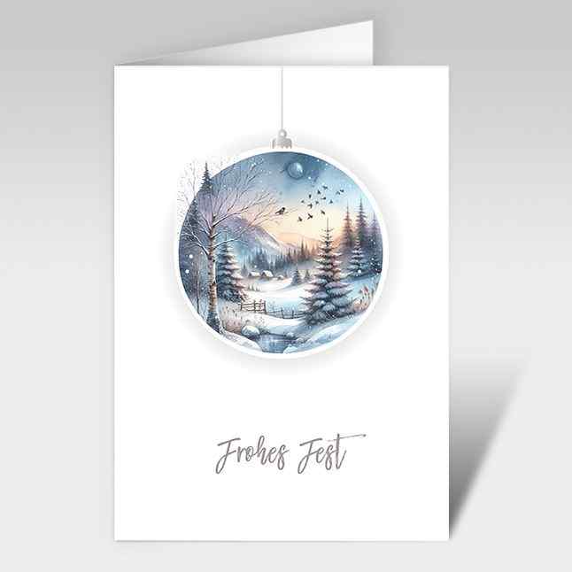 Weihnachtskarten "I have a dream",